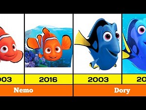 Finding Nemo Characters THEN vs NOW (2003–2016)