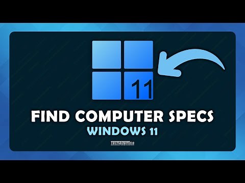 How To: Find Computer Specs On Windows 11 - (Tutorial)