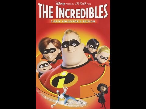 Opening to The Incredibles DVD (2011, Both Discs)