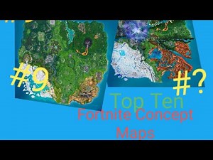 Top 15 Fortnite Concept Maps