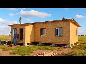 The Cheapest House in 7 Days. Full Construction Process