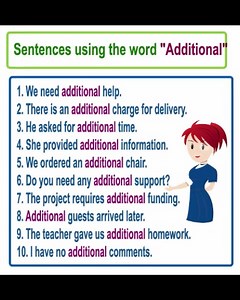 4.5K views · 138 reactions | Meaning of Additional with examples | Learn English Vocabulary Learn English By Gyan English Learning by Gyan #englishsentences #vocabulary #English #learnenglish #englishforbeginners | English Learning | Facebook