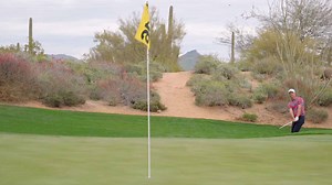 This modernized approach produces a high, soft chip from greenside rough