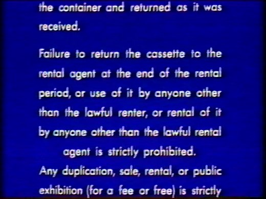 FULL VHS: Superman II (1980) [Warner Home Video] (Rental Edition)