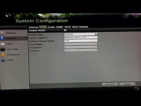 Hikvision DDNS Setup
