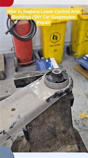How to Replace Lower Control Arm Bushings | DIY Car Suspension Repair #shorts #mechanic