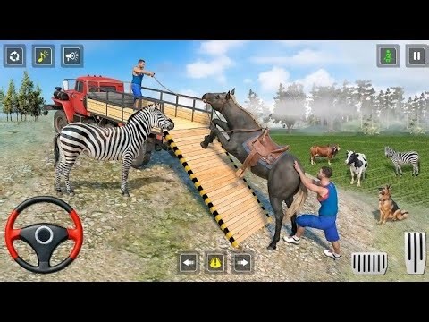New City Cargo Animal Transport 2025 – UK Truck Driving Simulator Game 🐄🚚