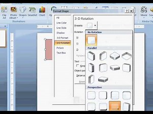 create a 3D box in Power Point