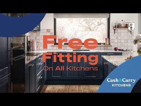 Save Hundreds of Euro with Free Kitchen Fitting at Cash & Carry Kitchens