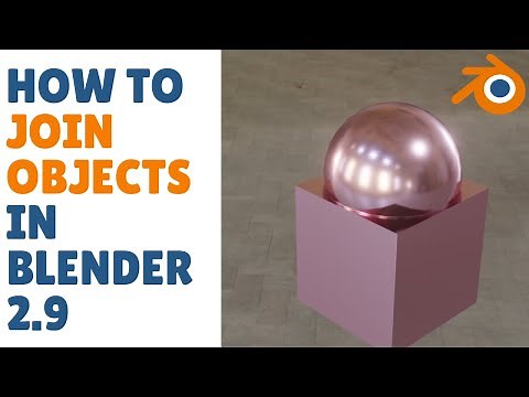 how to join objects in blender 2.9