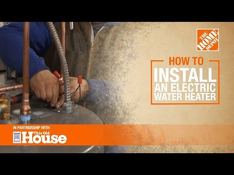 How to Install an Electric Water Heater