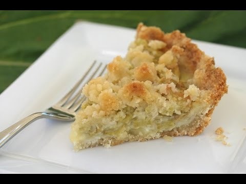 How To Make Rhubarb Pie - The Easiest Pie You'll Ever Make!| Rockin Robin Cooks With Jane Massengill