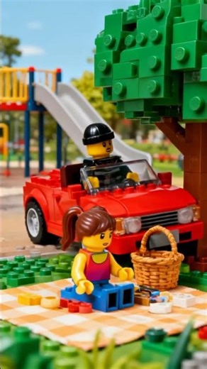 LEGO Bank Robbers vs. Police – Exciting chase!