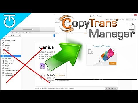 iTunes Alternative to Easily Copy Music to iPhone/iPod/iPad - CopyTrans Manager
