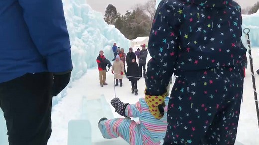 9.4K views · 52 reactions | Bundle up and visit Ice Castles Edmonton. The Magical castles are open for the season! There are three slides to slide down this year (wear snowpants!) but two of the slides require kids to be 42" tall. The admission cost is a bit of a splurge - but to be honest the kids went down the slides at least fifty times, so there’s that. ❤️ Tickets: https://icecastles.com | Edmonton.family | Facebook