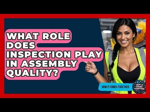 What Role Does Inspection Play In Assembly Quality? - How It Comes Together