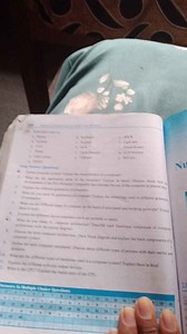 Discuss the term computer architecture. Draw block diagram and ... | Filo