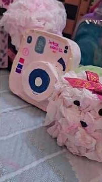 DIY cute and aesthetic mini camera! ✨🌸🎀 #Crafts #Photography #Miniature #Art #Project