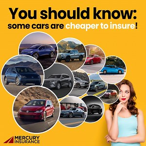 108 reactions · 4 comments | Choosing a new car entails lots of considerations, but too often people fail to consider how much it will cost to insure. These are the cheapest cars to insure right now: https://bit.ly/2W0FMNy | Mercury Insurance | Facebook