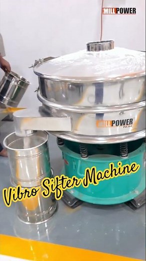 SS304 Vibro Sifter Machine | Mill Power