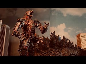 Godzilla vs Mechagodzilla | stop motion