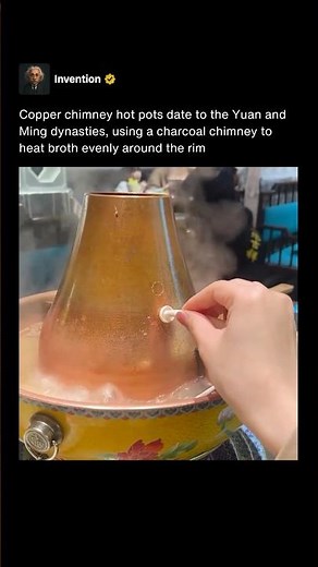 This 700 Year Old Hot Pot Design Is Still a Genius Cooking Machine 🥢 #shorts