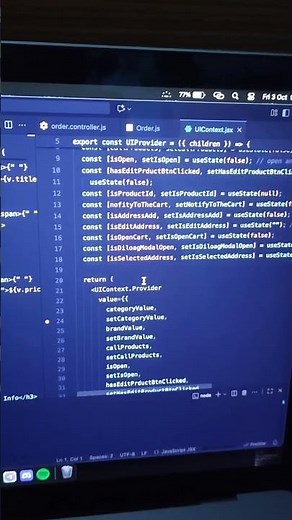 🚀 Order Module Completed | Mastering DB in MERN! 🔥 #mernstack #coding #webdevelopment