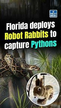 Florida deploys Robot Rabbits to capture Pythons | Daily News Analysis | DNA Short | NEXT IAS