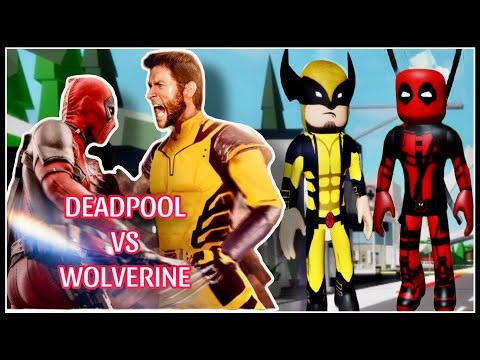 HOW TO BE DEADPOOL VS WOLVERINE IN BROOKHAVEN RP ROBLOX