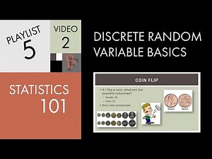 Statistics 101: Discrete Random Variable Basics