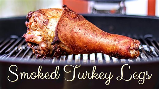 The BEST EVER Smoked Turkey Legs Recipe