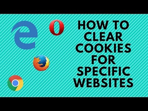 How to Clear Cookies for Specific Websites