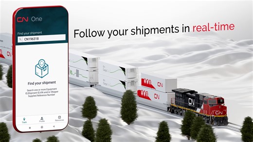 4.9K views · 36 reactions | CN makes it easy for customers to track their shipments in real time from anywhere. Learn how: https://www.cn.ca/en/stories/20230508-cn-one-shipment-tracking | Canadian National Railway Company | Facebook