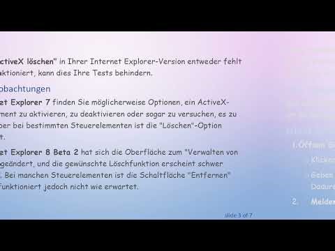 So löschen Sie ActiveX-Steuerelemente dauerhaft in Internet Explorer 7 und 8 Beta 2