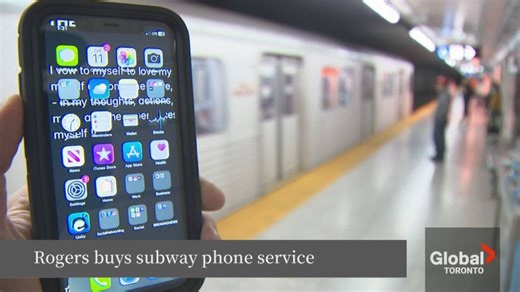 Rogers to provide cell service in TTC subways