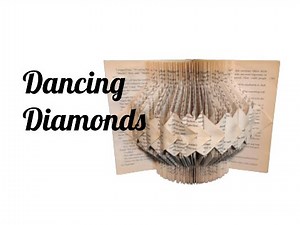 Dancing Diamonds Book Folding