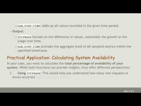 Understanding When to Use increase vs sum_over_time in PromQL for Grafana