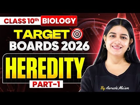 Heredity | Class 10 Science Chapter 8 | Part 1 | Board Exam Preparation 2025 | Board Breakers