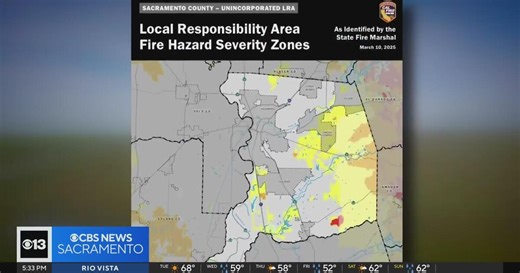 Cal Fire releases new maps highlighting expanded wildfire danger zones