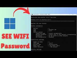 Reveal Forgotten WiFi Passwords on Windows Using Command Prompt – Step-by-Step Guide!