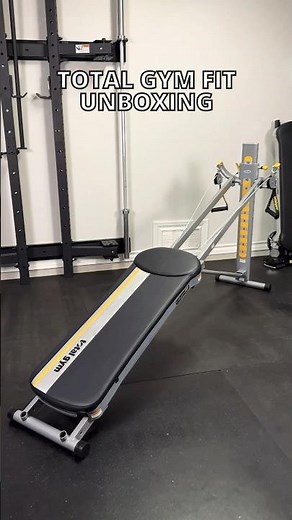 Total Gym FIT Unboxing Review #totalgym