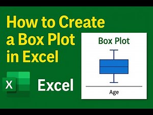 How to Create a Box Plot in Excel (Step-by-Step Tutorial)