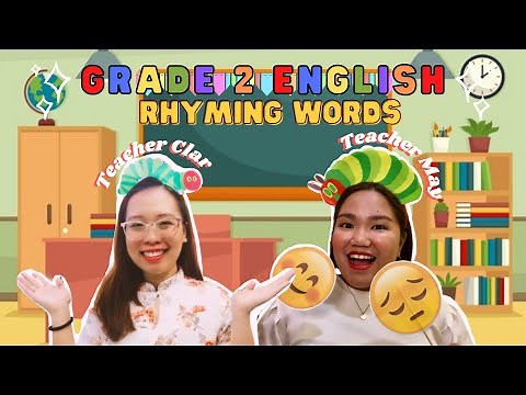 Grade 2 Rhyming Words | English (Online Demo Teaching)
