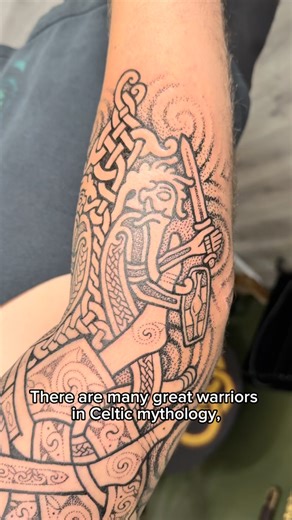 There are many great warriors in Celtic mythology, but Cú Chulainn often stands out as the wisest and fiercest. In the Táin Bó Cúailnge, an epic first passed down orally and later written around 600 AD in Ireland, he single-handedly defeats an entire army. Echoes of this story appear in Scottish folklore, and parallels in Welsh mythology imply a more ancient and widespread origin. In the Irish manuscripts, Cú Chulainn defends Ulster during a royal cattle raid as Queen Medb seeks to steal a power