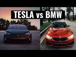 Tesla vs. BMW - The Battle of Electric Titans: i4 vs. Model 3