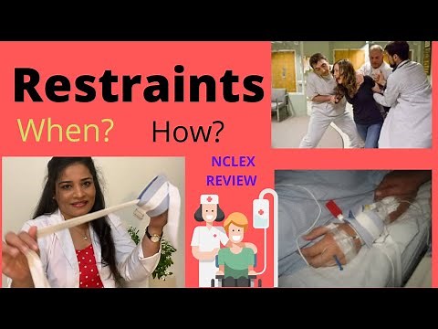 Restraints used in hospitals,NCLEX review