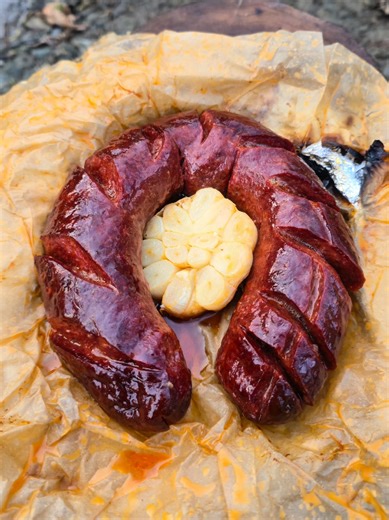 Dogada Sucuk Gömme - Burying Sausage in Nature