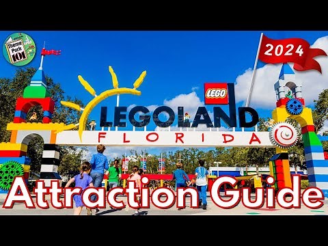 LEGOLAND Florida ATTRACTION GUIDE - 2024 - All Rides & Shows