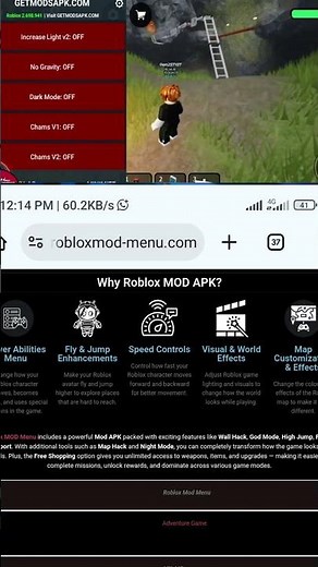Download Roblox Mod Menu ||roblox mod menu modzmania #robloxhack #roblox #robloxmod