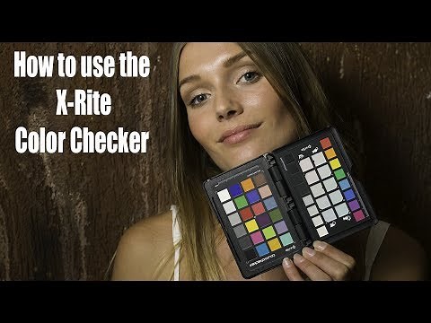 TIP : How to use the X rite color checker passport